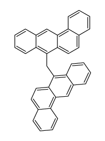 bis-benz[a]anthracen-7-yl-methane Structure