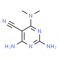 2,4-Diamino-6-(dimethylamino)-5-pyrimidinecarbonitrile picture