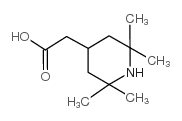 (2,2,6,6-四甲基-哌啶-4-基)-乙酸结构式