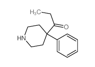 1-(4-phenyl-4-piperidyl)propan-1-one Structure
