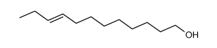 trans-9-dodecen-1-ol结构式