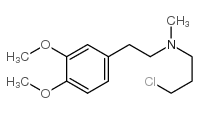 N-甲基l-N-(3-氯丙基)-3,4-二甲氧基苯乙胺结构式