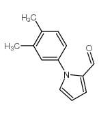 1-(3,4-dimethylphenyl)-1h-pyrrole-2-carbaldehyde结构式