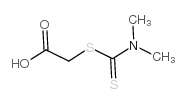 Acetic acid,2-[[(dimethylamino)thioxomethyl]thio]- structure