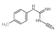 N-Cyano-N-(4-methylphenyl)guanidine Structure