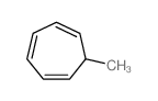 1,3,5-Cycloheptatriene, 7-methyl- Structure