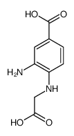 3-Amino-4-[(carboxymethyl)amino]benzoic acid Structure