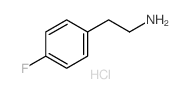 4-氟苯乙胺结构式
