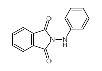 1H-Isoindole-1,3(2H)-dione, 2-(phenylamino)- (9CI) Structure