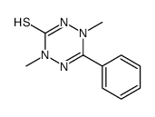 2,5-dimethyl-3-phenyl-1H-1,2,4,5-tetrazine-6-thione结构式