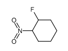 Cyclohexane, 1-fluoro-2-nitro- (9CI) Structure