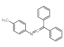 N-p-Tolyl-2,2-diphenylvinylideneamine Structure