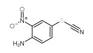 2-硝基-4-硫氰基苯胺结构式