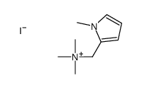 trimethyl-[(1-methylpyrrol-2-yl)methyl]azanium,iodide结构式