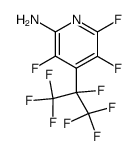 2-amino-3,5,6-trifluoro-4-(heptafluoroprop-2-yl)pyridine Structure