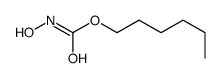 hexyl N-hydroxycarbamate结构式