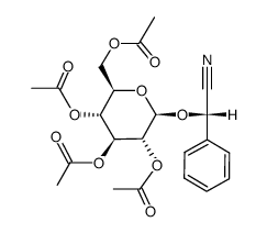 (S)-Prunasin Tetraacetate结构式
