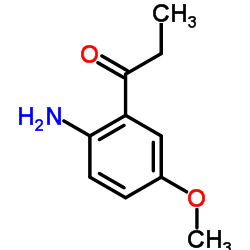 1-(2-Amino-5-methoxyphenyl)-1-propanone Structure