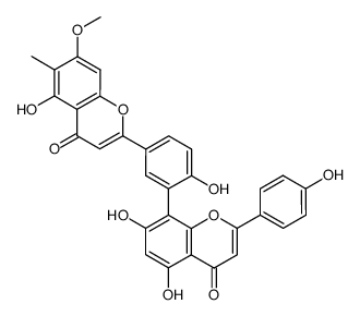 1,6-C-methyl-1,7-O-methyl amentoflavone Structure