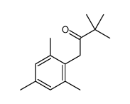 3,3-dimethyl-1-(2,4,6-trimethylphenyl)butan-2-one结构式
