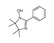 1-hydroxy-4,4,5,5-tetramethyl-2-phenylimidazole结构式