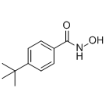 4-(叔丁基)-苯并异羟肟酸结构式