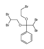 [2,2-dibromo-1-(2-bromoethoxy)-1-(2,2-dibromoethoxy)ethyl]benzene Structure