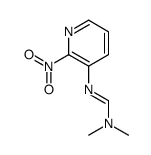 N,N-dimethyl-N'-(2-nitropyridin-3-yl)methanimidamide Structure