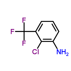 2-Chloro-3-(trifluoromethyl)aniline Structure