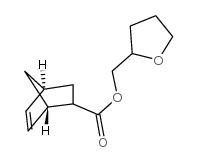 5-Norbornene-2-carboxylic tetrahydrofurfuryl ester Structure