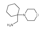 1-(1-吗啉-4-环己基)甲胺结构式