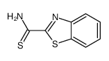 2-Benzothiazolecarbothioamide(9CI)结构式