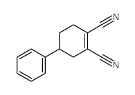 1-Cyclohexene-1,2-dicarbonitrile,4-phenyl-结构式