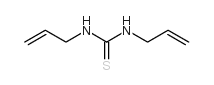 1,3-二烯丙基-2-硫脲结构式