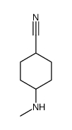 4-(Methylamino)cyclohexanecarbonitrile结构式