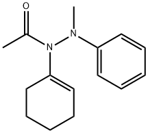 N1-(1-Cyclohexen-1-yl)-N2-methyl-N2-phenylacetohydrazide结构式