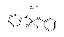 phosphoric acid diphenyl ester, calcium salt结构式