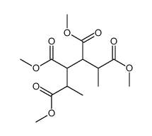 tetramethyl 1-methylpentane-1,2,3,4-tetracarboxylate结构式