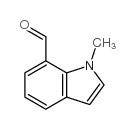 1H-Indole-7-carboxaldehyde, 1-methyl- (9CI) structure