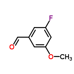3-Fluoro-5-methoxybenzaldehyde Structure