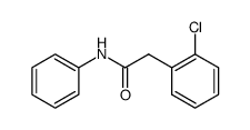 2-(2-chlorophenyl)-N-phenylacetamide Structure