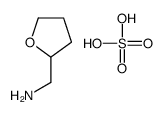 oxolan-2-ylmethanamine,sulfuric acid Structure