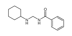 N-(cyclohexylaminomethyl)benzamide Structure
