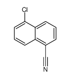 5-chloronaphthalene-1-carbonitrile结构式