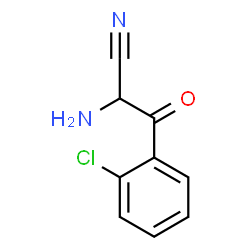 Benzenepropanenitrile,-alpha--amino-2-chloro--bta--oxo- Structure