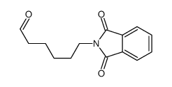 6-(1,3-dioxoisoindol-2-yl)hexanal结构式