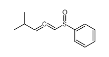 ((4-methylpenta-1,2-dien-1-yl)sulfinyl)benzene结构式