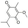 3-Methoxy-2-methyl-5-isopropyl-2,5-cyclohexadiene-1,4-dione Structure