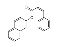 naphthalen-2-yl 3-phenylprop-2-enoate结构式
