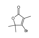 4-bromo-3,5,5-trimethylfuran-2(5H)-one Structure